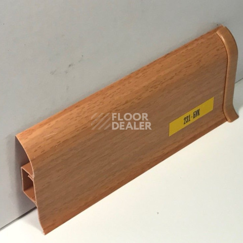 Плинтус Ideal Comfort 55mm Бук 231 фото 3 | FLOORDEALER
